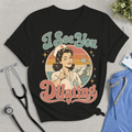I See You Dilating Tee — Retro L&D or Maternity Nurse Graphic Shirt