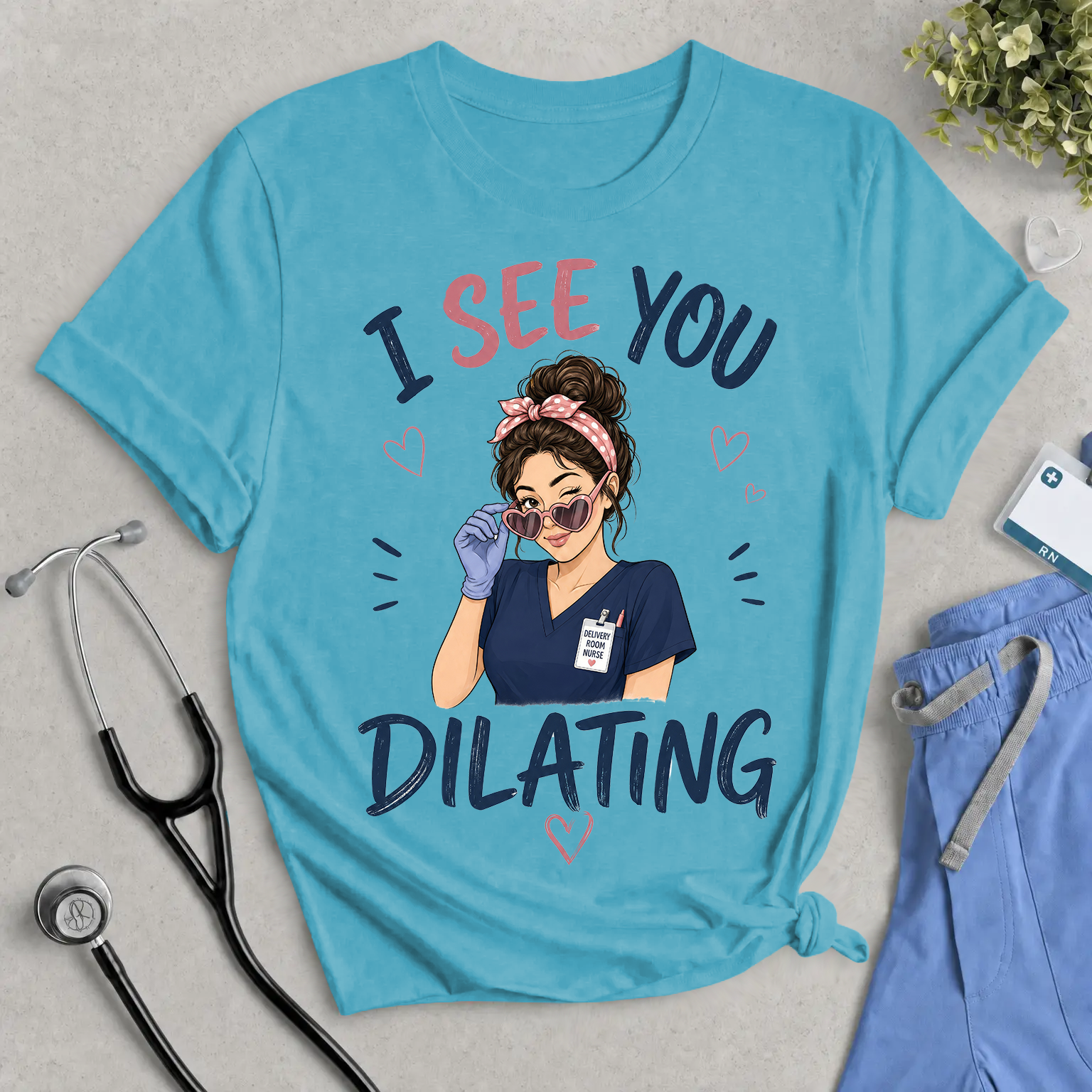 I See You Dilating Nurse T-Shirt