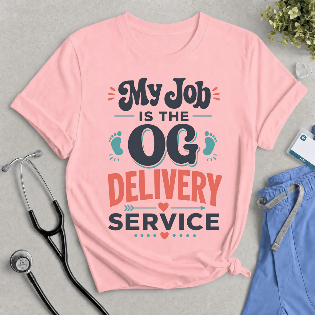 Delivery Driver T‑Shirt — “My Job Is The OG Delivery Service” Graphic Tee