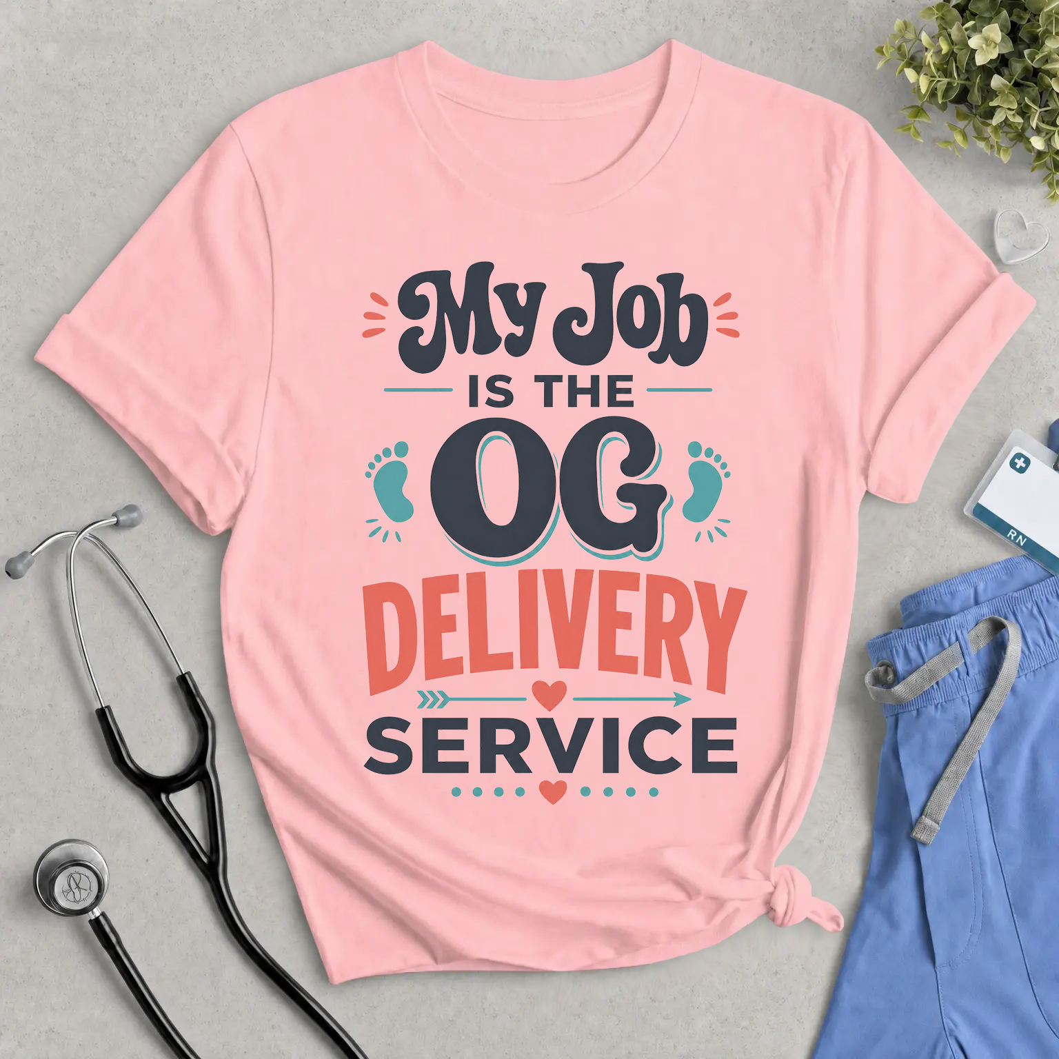 Delivery Driver T‑Shirt — “My Job Is The OG Delivery Service” Graphic Tee